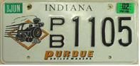 IN_Purdue_University_passenger_Plate